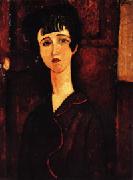 Amedeo Modigliani Portrait of a girl ( Victoria ) Sweden oil painting reproduction